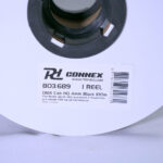 PD Connex RX52 2 Core 4mm DMX Cable Wire Reel – Black 100m