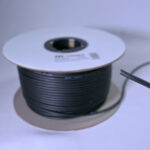 PD Connex RX52 2 Core 4mm DMX Cable Wire Reel – Black 100m