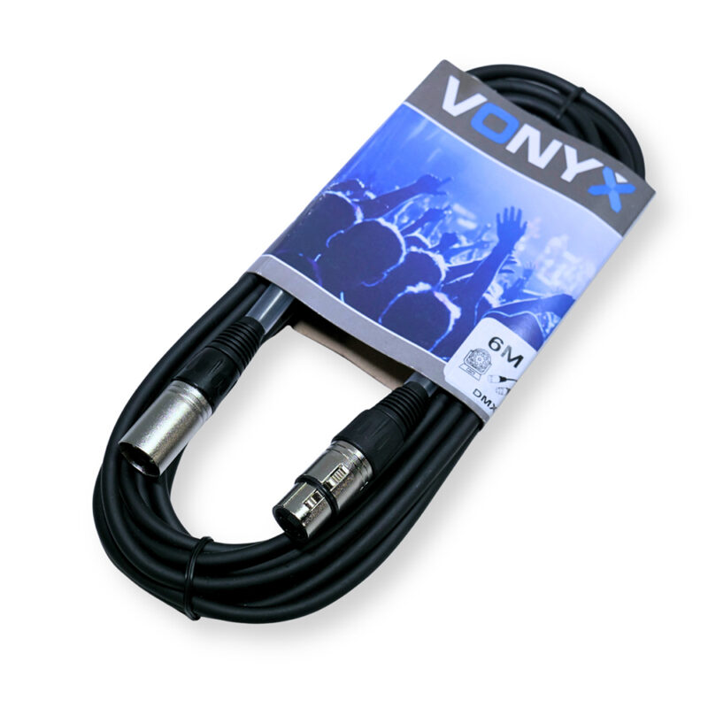 2x PD Connex CX350-6 AES Digital Audio & DMX XLR Cable  – 110-Ohm 6m
