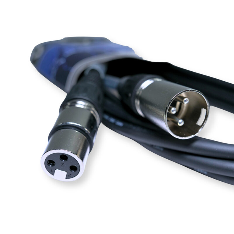 2x PD Connex CX350-3 AES Digital Audio & DMX XLR Cable  – 110-Ohm 3m