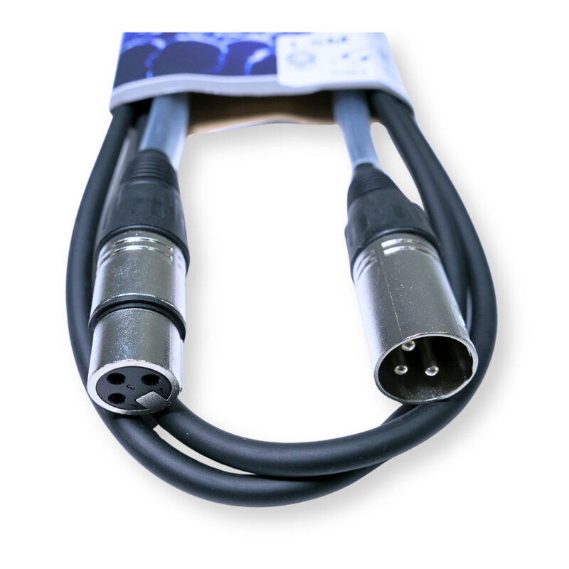 PD Connex CX350-1 AES Digital Audio & DMX XLR Cable  – 110-Ohm 1.5m