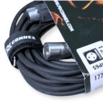 2x PD Connex CX104-12 Outdooor IP65 3-Pin DMX Lighting Cable – 12m