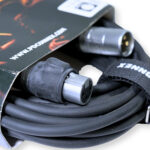 2x PD Connex CX104-12 Outdooor IP65 3-Pin DMX Lighting Cable – 12m