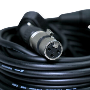 PD Connex CX100-25 3-Pin XLR DMX Lighting Cable – Male/Female 25m