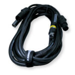 4x PD Connex CX07-5 Combi Locking Power TR and 3-Pin DMX Cable – 5m