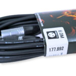 2x PD Connex CX109-6 Outdooor IP65 5-Pin DMX Lighting Cable – 6m