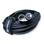 2x PD Connex CX109-12 Outdooor IP65 5-Pin DMX Lighting Cable – 12m