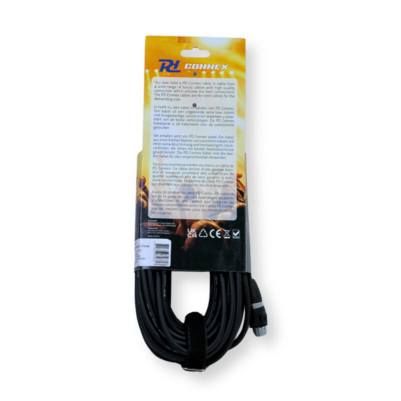 2x PD Connex CX109-20 Outdooor IP65 5-Pin DMX Lighting Cable – 20m