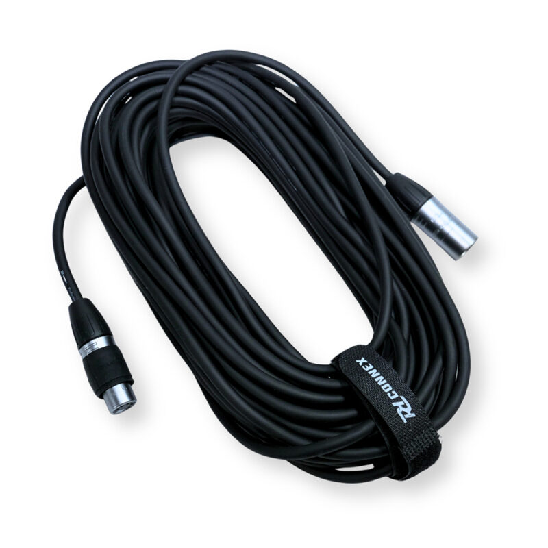 2x PD Connex CX109-20 Outdooor IP65 5-Pin DMX Lighting Cable – 20m