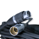 2x PD Connex CX109-20 Outdooor IP65 5-Pin DMX Lighting Cable – 20m