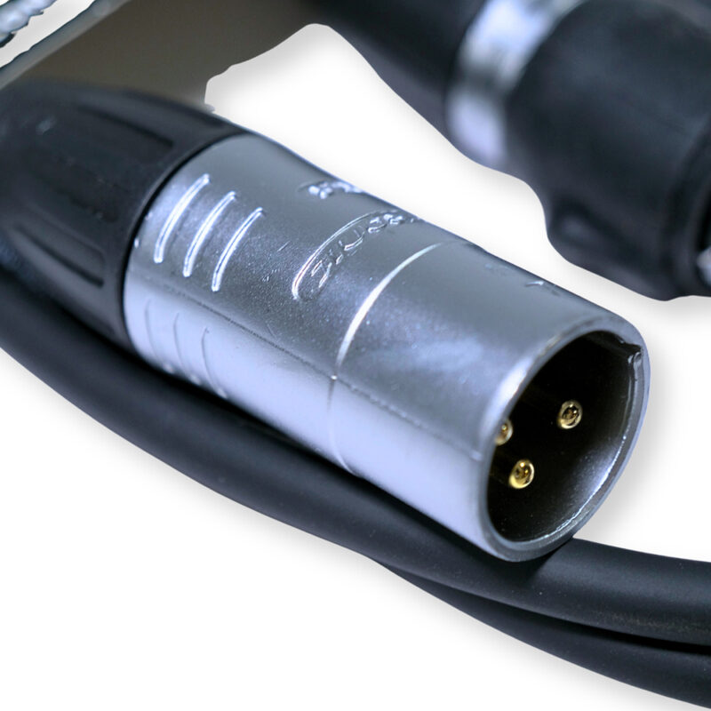 2x PD Connex CX104-1 Outdoor IP65 3-Pin DMX Lighting Cable – 1.5m