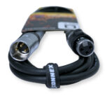 2x PD Connex CX104-3 Outdooor IP65 3-Pin DMX Lighting Cable – 3m