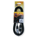 2x PD Connex CX104-3 Outdooor IP65 3-Pin DMX Lighting Cable – 3m