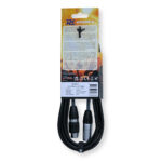 2x PD Connex CX104-3 Outdooor IP65 3-Pin DMX Lighting Cable – 3m