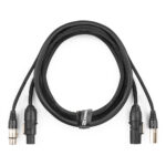 2x PD Connex CX07-0.50 Combi TR Power and 3-Pin DMX Cable – 0.5m