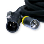 2x PD Connex CX07-15 Combi Locking Power TR and 3-Pin DMX Cable – 15m