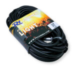 2x PD Connex CX07-15 Combi Locking Power TR and 3-Pin DMX Cable – 15m