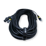 2x PD Connex CX07-15 Combi Locking Power TR and 3-Pin DMX Cable – 15m