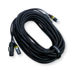 2x PD Connex CX07-15 Combi Locking Power TR and 3-Pin DMX Cable – 15m