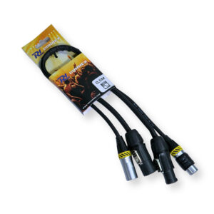PD Connex CX13-0.50 Combi TR Power and 5-Pin DMX Cable – 0.5m