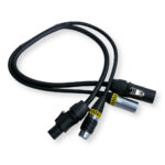 2x PD Connex CX13-0.50 Combi TR Power and 5-Pin DMX Cable – 0.5m