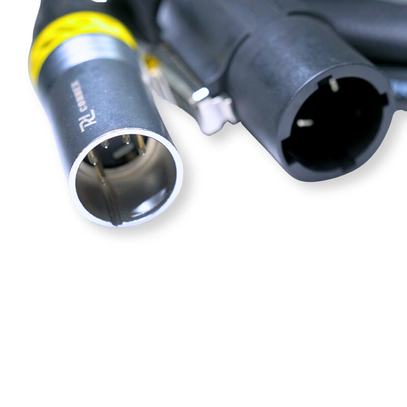 2x PD Connex CX13-2 Combi Locking Power TR and 5-Pin DMX Cable – 2m