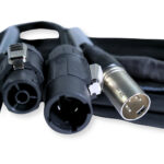 2x PD Connex CX13-5 Combi Locking Power TR and 5-Pin DMX Cable – 5m
