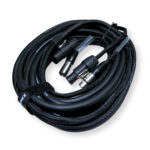 2x PD Connex CX13-10 Combi Locking Power TR and 5-Pin DMX Cable – 10m