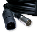 2x PD Connex CX13-15 Combi Locking Power TR and 5-Pin DMX Cable – 15m