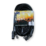 2x PD Connex CX13-15 Combi Locking Power TR and 5-Pin DMX Cable – 15m