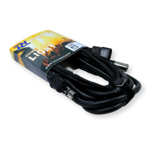 PD Connex CX06-5 Combi Locking Power and 3-Pin DMX Cable – 5m