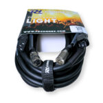 PD Connex CX09-10 Combi IEC Male/Female Power & 3-Pin DMX Cable – 10m