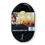 PD Connex CX09-15 Combi IEC Male/Female Power & 3-Pin DMX Cable – 15m