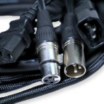 PD Connex CX09-15 Combi IEC Male/Female Power & 3-Pin DMX Cable – 15m