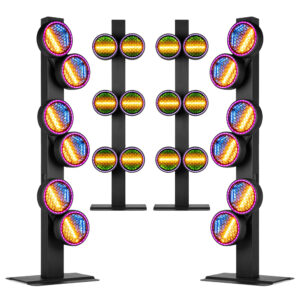 4x BeamZ RB640 Motorised Retro Stage Blinder Effects Tower 6x 40W LED 4x BeamZ RB640 Motorised Retro Stage Blinder Effects Tower 6x 40W LED