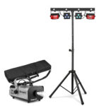 BeamZ SHOWBAR FREE2 Party Bar Lighting Kit with Stand & Smoke Machine