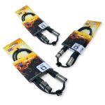 3x PD Connex CX100-0.7 3-Pin DMX Lighting Cable – Male/Female 0.75m