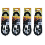 4x PD Connex CX104-3 Outdooor IP65 3-Pin DMX Lighting Cable – 3m