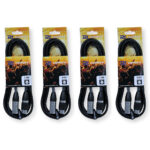 4x PD Connex CX109-3 Outdooor IP65 5-Pin DMX Lighting Cable – 3m
