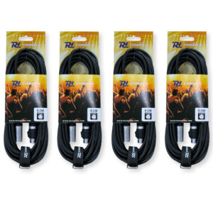 2x PD Connex CX109-12 Outdooor IP65 5-Pin DMX Lighting Cable – 12m