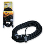 2x PD Connex CX109-12 Outdooor IP65 5-Pin DMX Lighting Cable – 12m