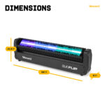 BeamZ DuoFlip Dual Sided Moving Light Bar – Strobe Blinder & LED Beams