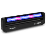 2x BeamZ DuoFlip Dual Sided Moving Light Bars – Strobe Blinder & Wash