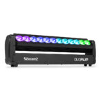 BeamZ DuoFlip Dual Sided Moving Light Bar – Strobe Blinder & LED Beams