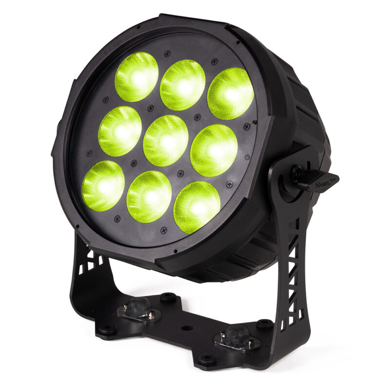 BeamZ Pro WX96 Outdoor PAR Light with Wireless DMX – 9x20W RGBALC BeamZ Pro WX96 Outdoor PAR Light with Wireless DMX – 9x20W RGBALC