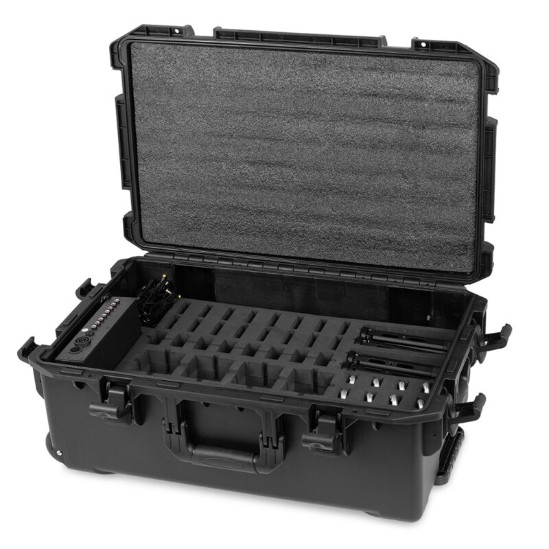 BeamZ Pro Hera S 0.5m LED Tube Light Set of 8 with Case