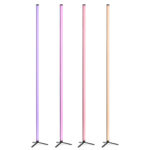 BeamZ Pro Hera L 2.0m LED Tube Light Set of 4 with Case