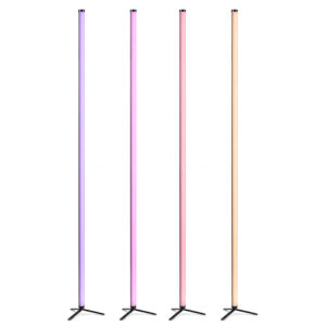 BeamZ Pro Hera L 2.0m LED Tube Light Set of 4 with Case