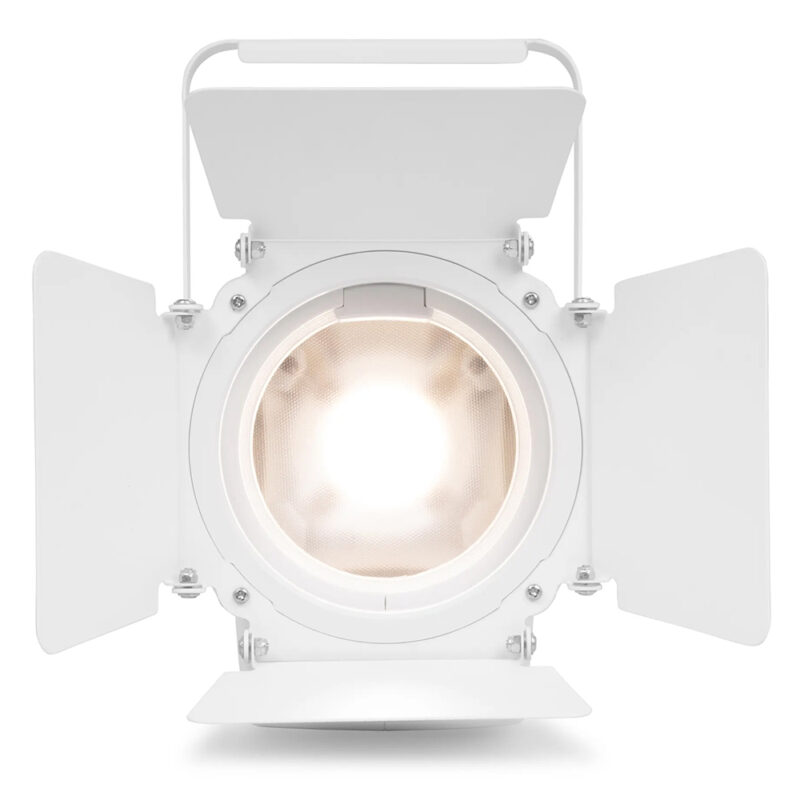 2x BeamZ Pro BTK050Z-5 WH Mini Fresnel Spot Light with DMX – White