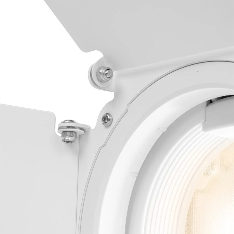 2x BeamZ Pro BTK050Z-3 WH Mini Fresnel Spot Light with DMX – White